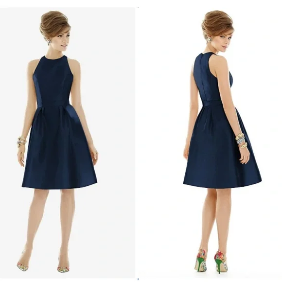 ALFRED SUNG | Dresses | Alfred Sung D696 Sofia Blue Size 6 | Poshmark
